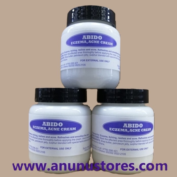 Abido Eczema, Acne Cream - 3 Jars